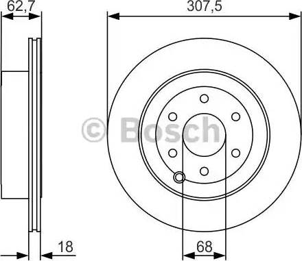 BOSCH 0 986 479 R21 - Kočioni disk www.molydon.hr