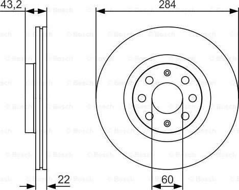 BOSCH 0 986 479 S91 - Kočioni disk www.molydon.hr