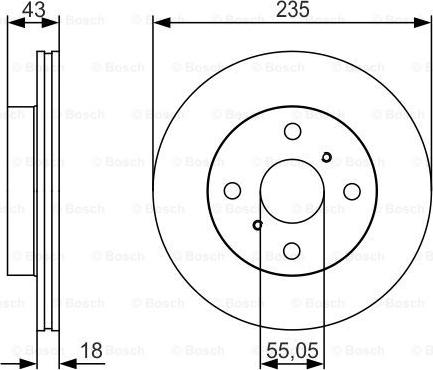 BOSCH 0 986 479 S46 - Kočioni disk www.molydon.hr