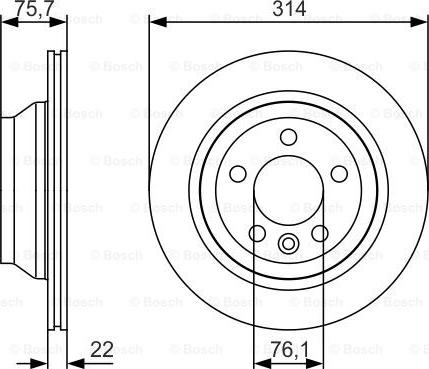 BOSCH 0 986 479 S54 - Kočioni disk www.molydon.hr