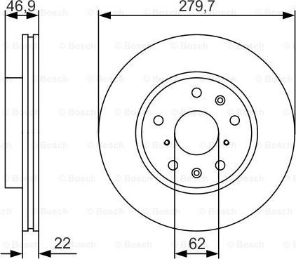 BOSCH 0 986 479 S58 - Kočioni disk www.molydon.hr