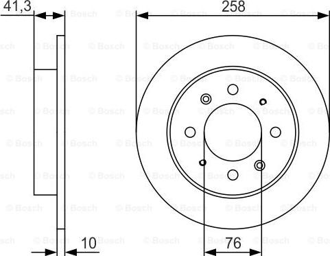 BOSCH 0 986 479 S57 - Kočioni disk www.molydon.hr