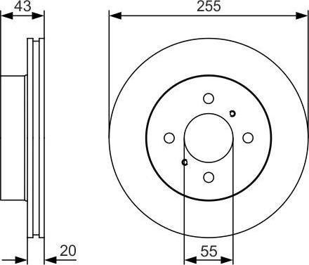 BOSCH 0 986 479 S13 - Kočioni disk www.molydon.hr