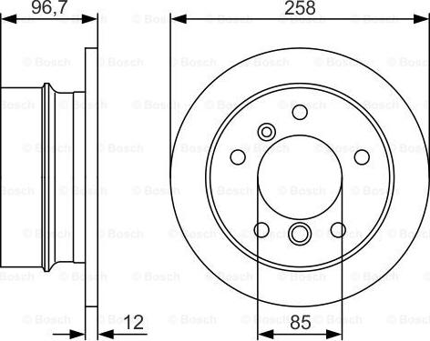 BOSCH 0 986 479 S17 - Kočioni disk www.molydon.hr