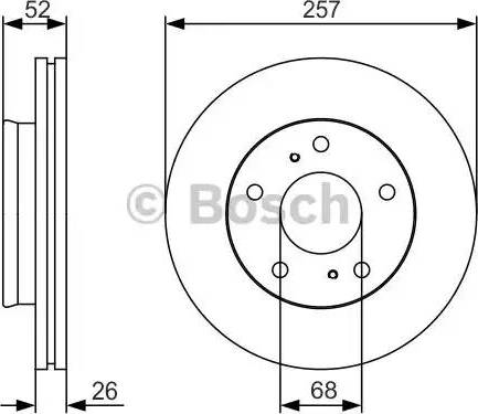 BOSCH 0 986 479 S89 - Kočioni disk www.molydon.hr