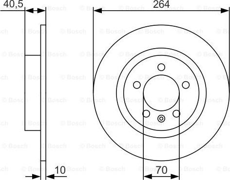 BOSCH 0 986 479 S88 - Kočioni disk www.molydon.hr