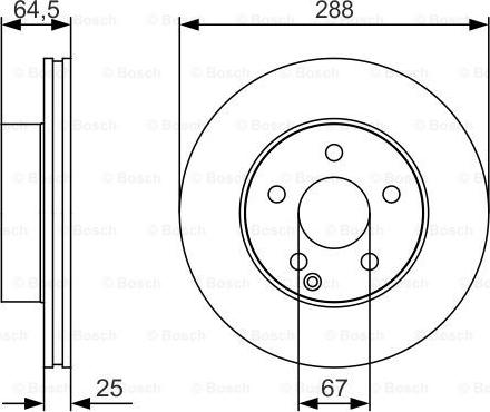 BOSCH 0 986 479 S83 - Kočioni disk www.molydon.hr