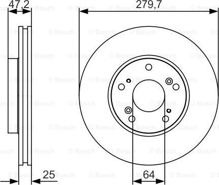 BOSCH 0 986 479 S82 - Kočioni disk www.molydon.hr