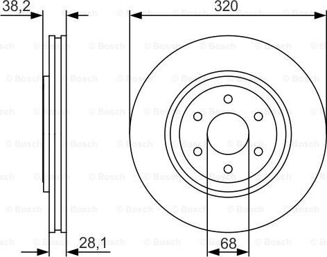 BOSCH 0 986 479 S35 - Kočioni disk www.molydon.hr