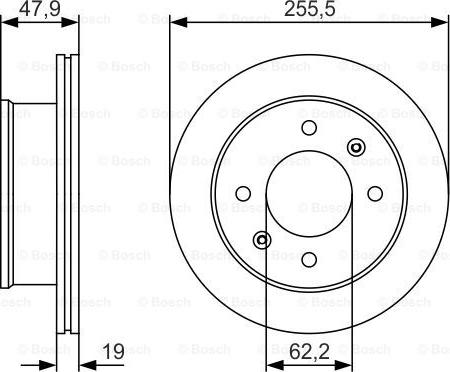 BOSCH 0 986 479 S21 - Kočioni disk www.molydon.hr