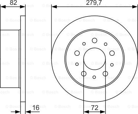 BOSCH 0 986 479 S73 - Kočioni disk www.molydon.hr