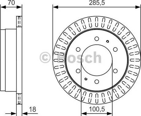 BOSCH 0 986 479 T91 - Kočioni disk www.molydon.hr