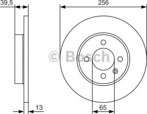 BOSCH 0 986 479 T48 - Kočioni disk www.molydon.hr