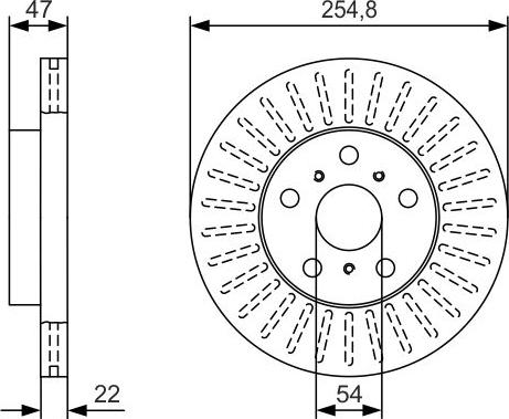 BOSCH 0 986 479 T65 - Kočioni disk www.molydon.hr