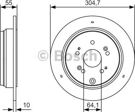 BOSCH 0 986 479 T85 - Kočioni disk www.molydon.hr