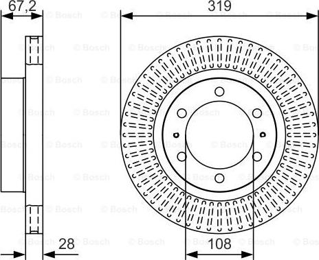 BOSCH 0 986 479 T80 - Kočioni disk www.molydon.hr