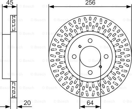 BOSCH 0 986 479 T39 - Kočioni disk www.molydon.hr