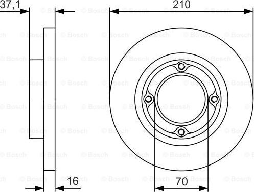 BOSCH 0 986 479 U96 - Kočioni disk www.molydon.hr