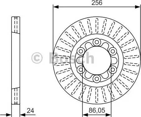 BOSCH 0 986 479 U98 - Kočioni disk www.molydon.hr