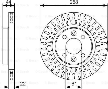 BOSCH 0 986 479 U50 - Kočioni disk www.molydon.hr