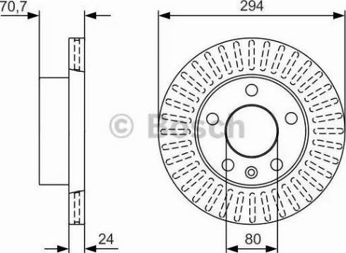 BOSCH 0 986 479 U68 - Kočioni disk www.molydon.hr