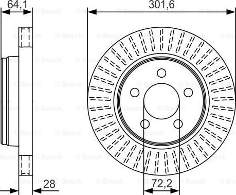 BOSCH 0 986 479 U04 - Kočioni disk www.molydon.hr