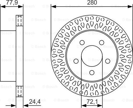 BOSCH 0 986 479 U00 - Kočioni disk www.molydon.hr