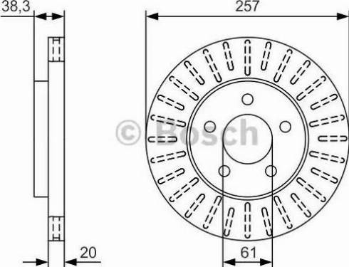 BOSCH 0 986 479 U01 - Kočioni disk www.molydon.hr