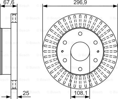 BOSCH 0 986 479 U07 - Kočioni disk www.molydon.hr