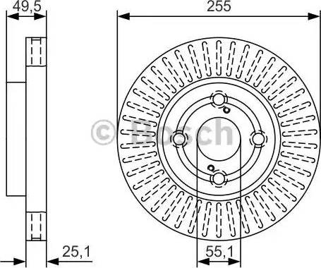 BOSCH 0 986 479 U14 - Kočioni disk www.molydon.hr