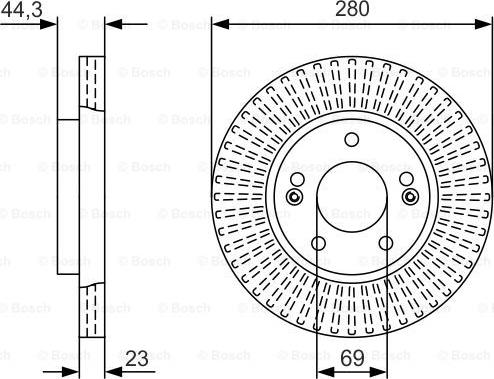 BOSCH 0 986 479 U82 - Kočioni disk www.molydon.hr