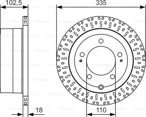 BOSCH 0 986 479 U32 - Kočioni disk www.molydon.hr