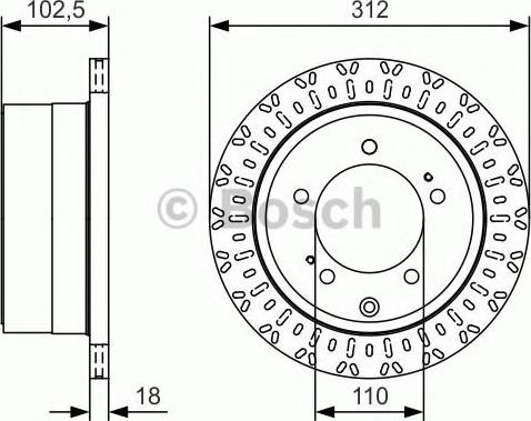 BOSCH 0 986 479 U25 - Kočioni disk www.molydon.hr