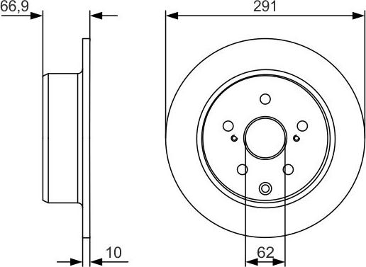 BOSCH 0 986 479 U78 - Kočioni disk www.molydon.hr