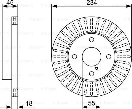 BOSCH 0 986 479 V65 - Kočioni disk www.molydon.hr