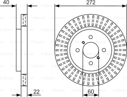 BOSCH 0 986 479 V08 - Kočioni disk www.molydon.hr