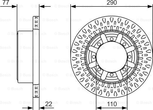 BOSCH 0 986 479 V18 - Kočioni disk www.molydon.hr