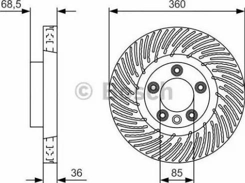 BOSCH 0 986 479 V13 - Kočioni disk www.molydon.hr