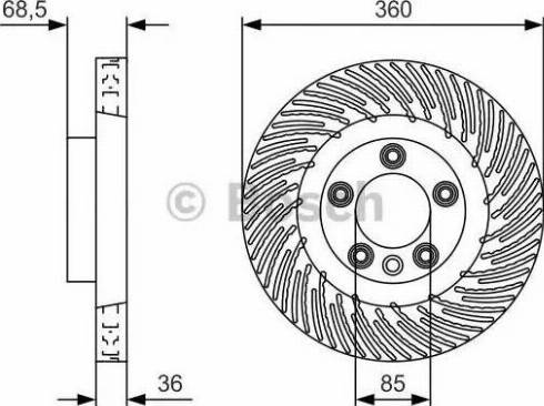 BOSCH 0 986 479 V12 - Kočioni disk www.molydon.hr