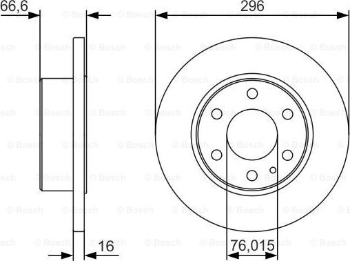 BOSCH 0 986 479 V17 - Kočioni disk www.molydon.hr