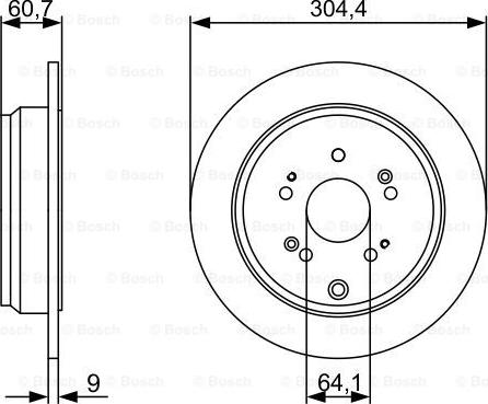 BOSCH 0 986 479 V84 - Kočioni disk www.molydon.hr