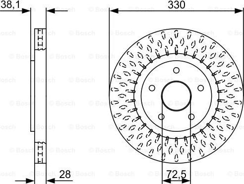 Rotinger RT 21366-GL T5 - Kočioni disk www.molydon.hr