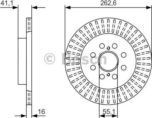 BOSCH 0 986 479 V35 - Kočioni disk www.molydon.hr