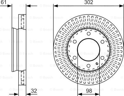 BOSCH 0 986 479 V32 - Kočioni disk www.molydon.hr