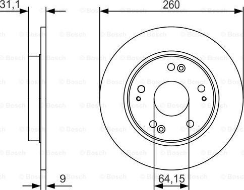 BOSCH 0 986 479 V21 - Kočioni disk www.molydon.hr