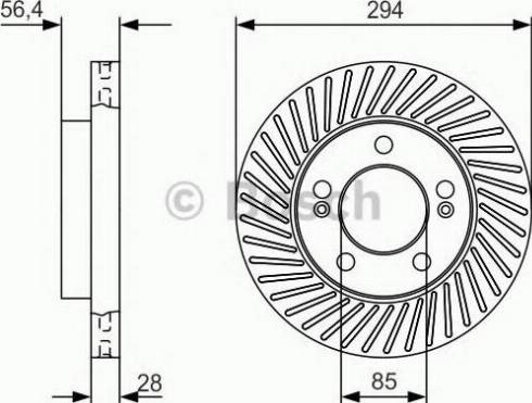 BOSCH 0 986 479 V28 - Kočioni disk www.molydon.hr