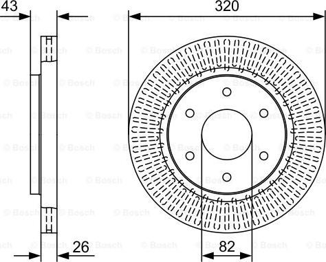 BOSCH 0 986 479 W45 - Kočioni disk www.molydon.hr