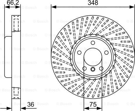 BOSCH 0 986 479 W19 - Kočioni disk www.molydon.hr