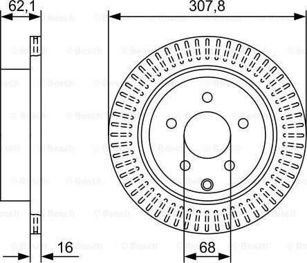 BOSCH 0 986 479 W11 - Kočioni disk www.molydon.hr