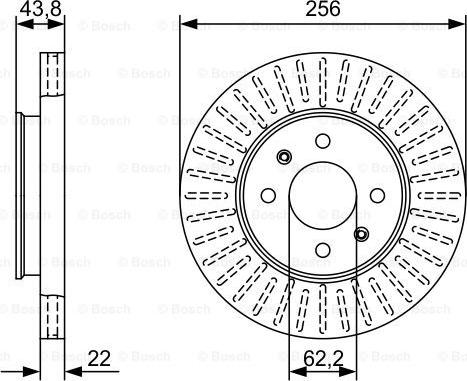 BOSCH 0 986 479 W21 - Kočioni disk www.molydon.hr